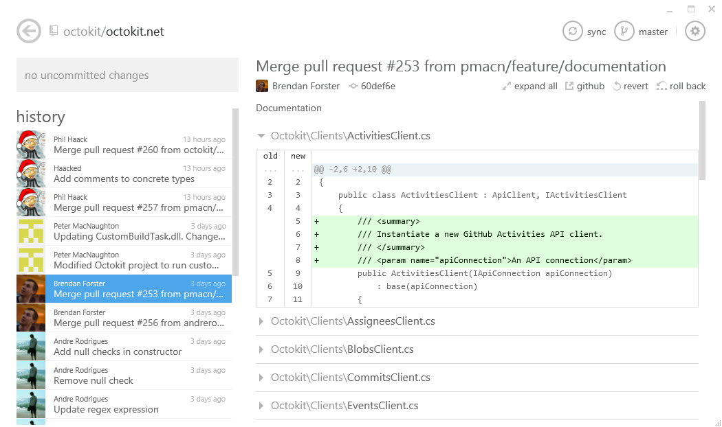 git gui
